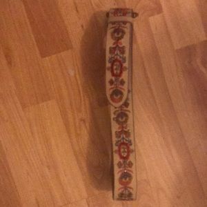 Lucky Brand Embroidered Belt